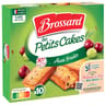 Brossard mini cakes aux fruis, 10 cakes 300g