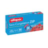 Alfapac sacs congelation zip renforce petit modèle