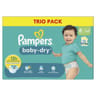 Pampers baby dry couches maxi géant taille 6 x102