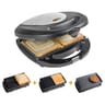 Bestron multi-gril 3 en 1 croque monsieur + gril + gaufrier ASM8010