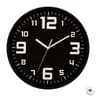 Horloge elian diam 30cm noir