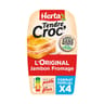 Herta croque monsieur jambon fromage sans nitrite x4 400g