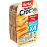 Herta croque monsieur jambon fromage sans nitrite x4 400g