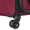 Valise souple 55cm pin up 6 bordeaux