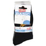 5 paires de mi chaussettes fantaisies et unies femme Influx Basic NOIR/GRIS TIGRE 37\41