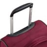 Sac à roulettes 55cm pin up 6 bordeaux