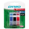 Dymo lot de 3 rubans  9mmX3 mètres