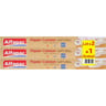 Lot de 2 papiers cuisson naturel 10m