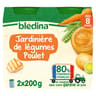 Bledina pots jardinière de légumes poulet 2x200g