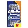Sensor3 Gillette jetables smooth 9ct