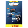 Gillette proglide lames lot 4+6