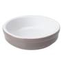 Plat à crème brulée 12cm coloris taupe