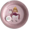 Assiettes x6 princesse licorne 23cm