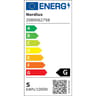 Ampoule filament décorative verre ambre forme g45