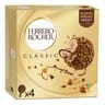 Ferrero rocher 4 bâtonnets noisette et chocolat au lait 200g