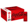 Coca-cola sans sucres boite 20x33cl sleek 18+2 boites offertes