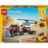 31146 - Lego Creator - Le camion remorque avec hélicoptère