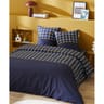 Parure housse de couette 260x240 + 2 taies 63x63 kaze