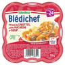 Blédina blédichef mitonné de carottes petits macaronis et boeuf dès 24 mois 250g