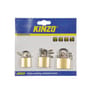 Lot de 3 cadenas 3 tailles : 40, 30, 25 cm  + clés en triples