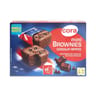 Cora mini brownies chocolat pépites x8 240g
