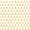 20 serviettes 40x40cm magie de noel or