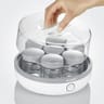 Severin yaourtière 7 pots blanc et gris JG3518