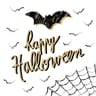 20 serviettes 33x33xcm joyeux halloween or