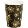 10 gobelets en carton 25cl spider webs