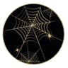 8 assiettes en carton gamme air 23cm spider webs