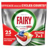 Fairy platinum plus vaisselle automatique citron x 25 capsules
