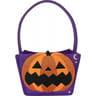 Panier en feutrine scary pumpkin 18.5x8x14