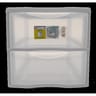 Sundis mini tour de rangement orgamix A4 2 tiroirs argent