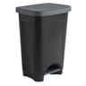 Sundis poubelle 50 litres noire step bin