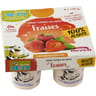 Ferme Adam Yaourts aux fruits fraise 100% Alsace 4x125g