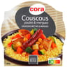 Cora couscous poulet merguez barquette micro-ondable 300g