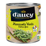 D'aucy haricots verts extra fins 1/2 PNE 220g