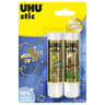 Uhu lot de 2 stic blanc 21g pastel