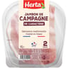 Herta jambon de campagne de caractère x2 80g