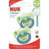 2 sucettes new classic silicone 18-36 mois mixte Nuk
