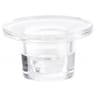 Bougeoir verre "multifonctions" pour chauffe-plats ou bougie unitaire