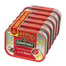 Connetable lot 5 1/5 sardines à l'huile d'olive vierge extra aux 5 baies 135 g + 1
