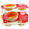 Cora preparation pour crème brulée 4x100g