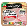 Madrange mon jambon supérieur avec couenne 4tranches vpf sans antibiotiques 160g