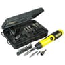 Stanley tournevis porte embouts à cliquer poignée révolver coffret 25pcs
