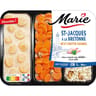 WW saint jacques à la bretonne, riz et carottes cuisinées, crème cuisinée 300g
