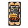 Paso 8 mini mini cheese burgers 140g