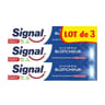 Signal dentifrice système blancheur 1 semaine lot de 3 x 75 ml