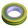 Prodelect ruban adhesif vert jaune 10mm x 15mm