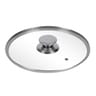Durandal couvercle en verre cerclé inox légende 24 cm